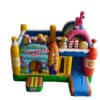 Hüpfburg Multiplay Summer Party mit Rutsche mieten