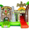 Hüpfburg Multiplay Jurassic World mit Rutsche mieten